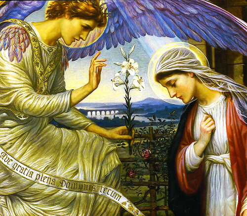 Mary & the Angel Gabriel