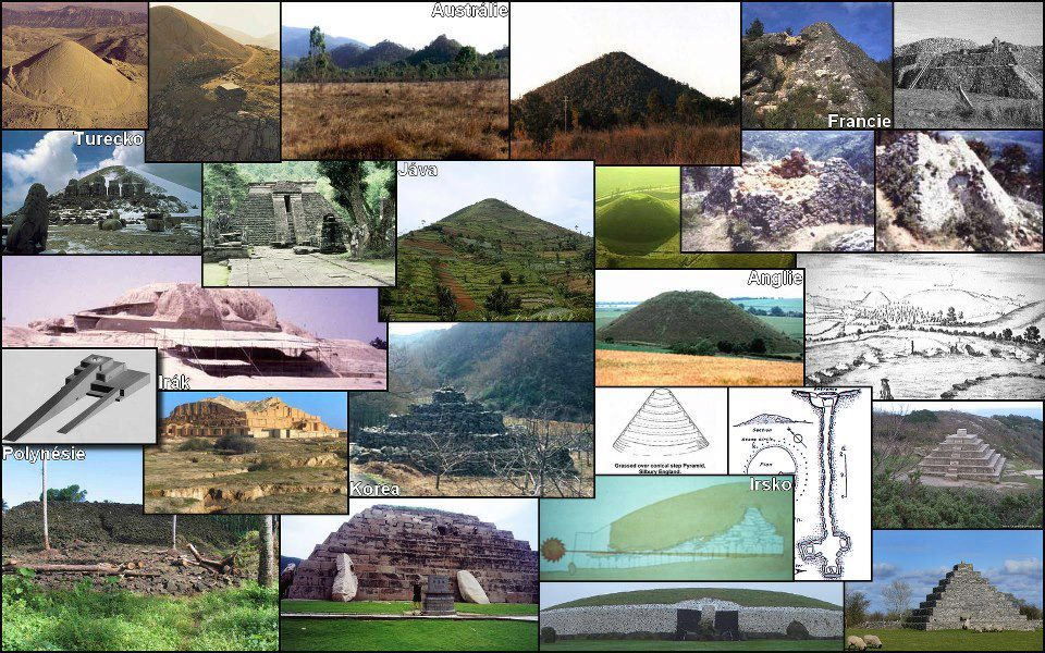 Pyramids found Worldwide